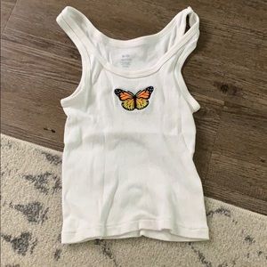 BRANDY MELVILLE JOHN GALT BUTTERFLY TANK